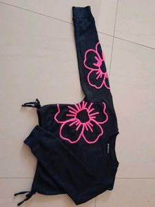 Cute Tie-Dye &amp; Floral Crop top combo