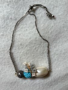 Sparkly Beaded Charm Bracelet