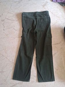 Stylish Millitary Green Cargo Pants