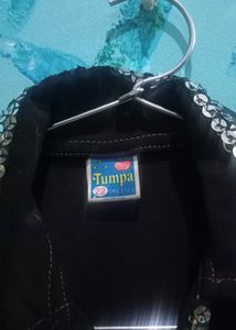 Sparkling Sequin Black Shirt