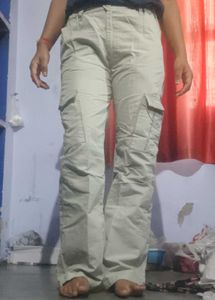 Stylish Blue Denim Jacket with white top and beige