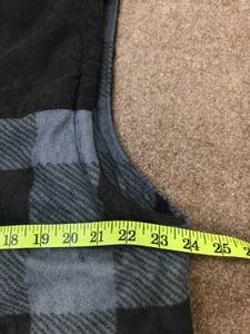 Men's Plaid Fleece Vest