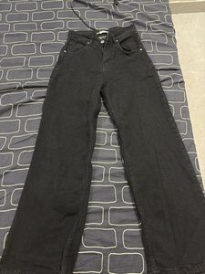 Black Wide Leg Jeans