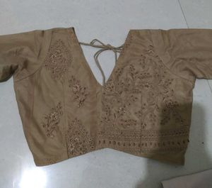 Elegant Beige Lehenga Choli