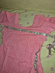 strawberry color suit
