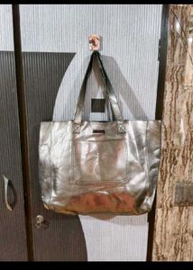 Chic Metallic Tote Bag