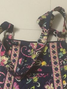 Vera Bradley Quilted Floral Shoulder Bag
