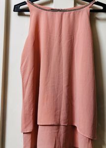 Flowy Pink Sleeveless Top