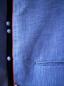 Men's Blue Nehru Jacket