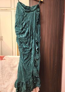 Luxury Couture 3 Piece Cape Dress