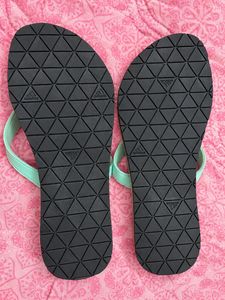 Adidas Flip Flops - Grey &amp; Mint