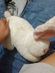 Cute Plush Bunny Toy 🤍🐰