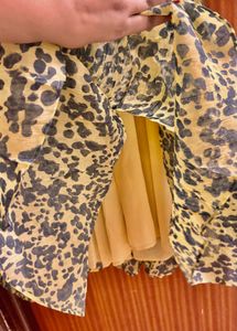 HNM Premium animal print dress