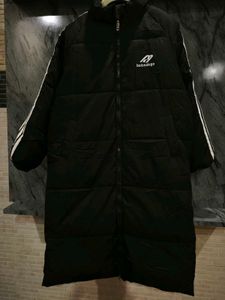 Long Black Puffer Jacket