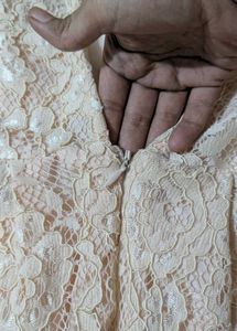 Forever 21 Elegant Lace V-Neck Dress