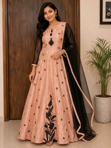 party wear long gown