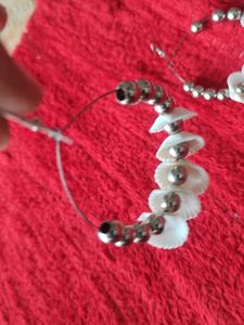 COMBO EARRINGS 🐚✨Set Of 3  🤍♥️💛 +1💗