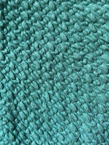Seafoam Green Textured Crop Top