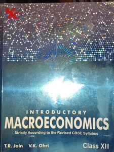 Introductory Macroeconomics Book class 12CBSE