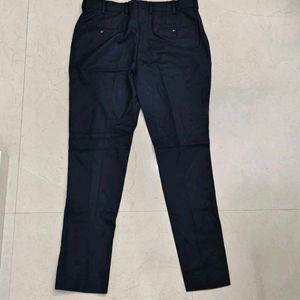 Men's Navy Blue Formal Trousers