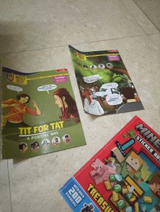 Minecraft Sticker Adventure &amp; More Books