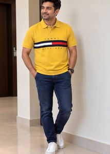 Tommy Hilfiger Yellow Polo T-Shirt