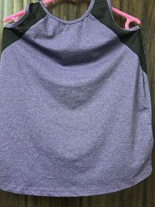Purple Athletic Tank Top