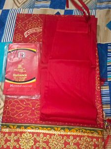 Traditional Bandhani Cotton Saree