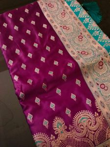 New Banarasi Satin Silk Saree