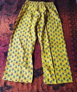 Vibrant Yellow Floral Kurta Set