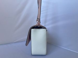 DKNY Pink &amp; White Crossbody Bag