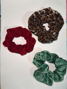 3 Pcs Scrunchie Set