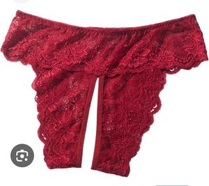 new Red Lace Thong - panty