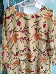 Beadwork Neckline Kurti