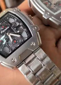 Fenix Premium Skeleton Dial Metal Watch