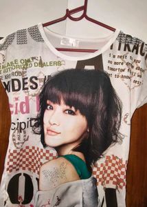 6 long tshirt Bella Ciao Striped Tunic T