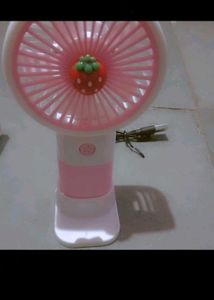 Mini Handheld Fan Buy Fastt🍓💜✨