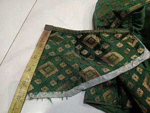 NEW Emerald Green Brocade Blouse