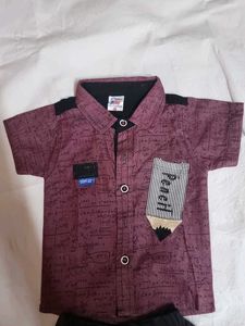 Cute Boys Shirt and Shorts Set