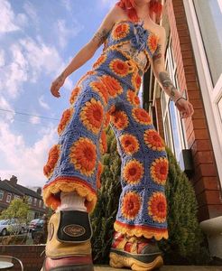 Crochet Sunflower Co-ord Set