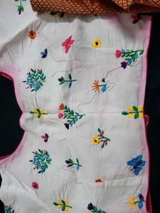 Embroidered Silk Blouse