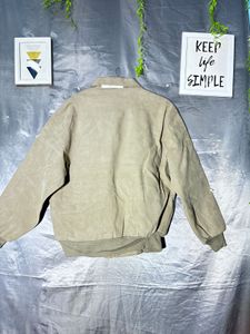 GV Emporio Suede/Faux Leather Jacket
