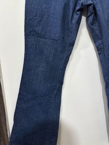 Classic Blue Denim Flare Jeans