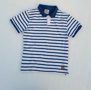 Striped Polo T-Shirt