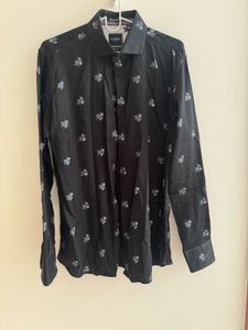 ALBINO Floral Print Dress Shirt