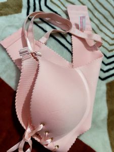 Premium Light Pink High Padded Push Up Bra