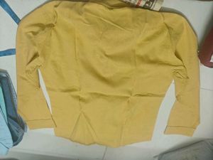 Men's Yellow Classic Button-Down Shirt