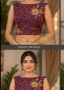 boutique Embellishe embroidered Blouse