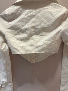 Chic Off-White Corset Style Top