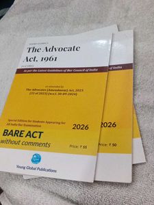 Law Bare Acts - Set of 3
